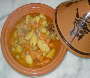 Tagine aux pommes de terre & carottes